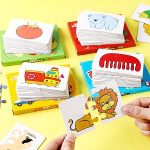 Jeu de Puzzle Montessori pour enfants jouets animaux