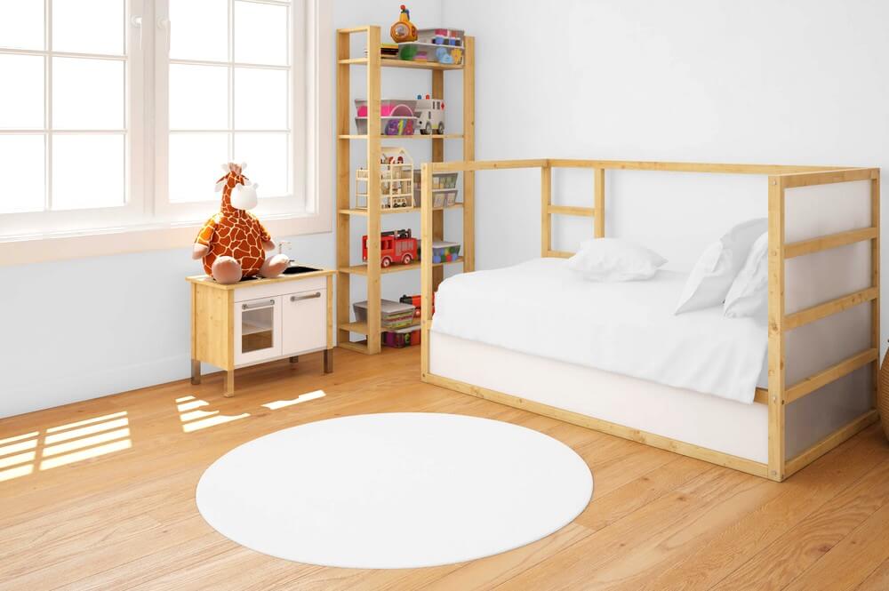 Chambre d'un enfant avec un lit
